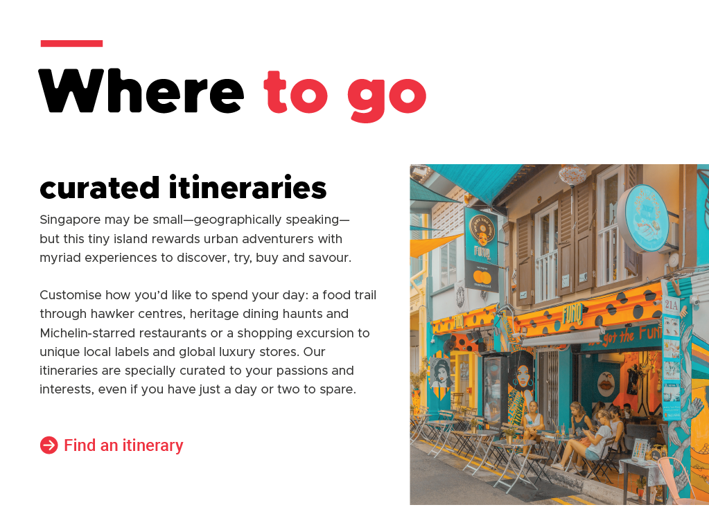 4 Itineraries
